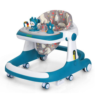 High quality Baby Walker with Plastic Toys and music | Baby walker 3 in 1 wheels