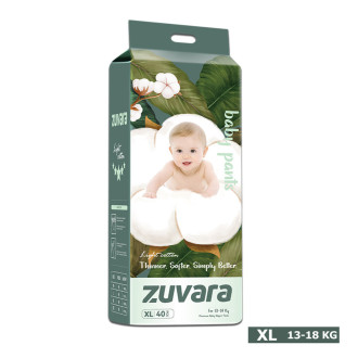 Zuvara diaper pants style XL 40pcs