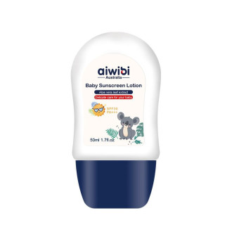 Aiwibi Baby Sunscreen Lotion SPF 30 With Aloe Vera Leaf Extract 50ml