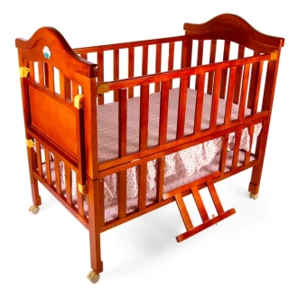 Baby Wooden Cot Bed/ Baby Crib from 0-4 Year Baby