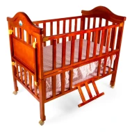 Baby Wooden Cot Bed/ Baby Crib from 0-4 Year Baby