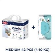 Aiwibi Australian Premium Baby Pants- M42+Wipes
