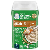 Gerber Organic Oatmeal Cereal, Millet Quinoa, 2nd Food, 8 oz (227 g)