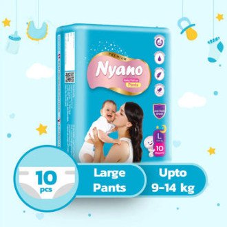 Nyano Baby Diaper Pants L-10