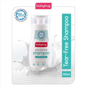 Babyhug Milk Protein Formula Daily Tear Free Shampoo - 200 ml