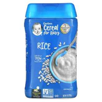 Gerber, Cereal for Baby, 1st Foods, Rice, 8 oz (227 g)
