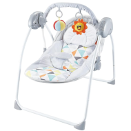 Electric Swing for 0-36 Months Babies, Light Grey
