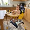 3 in 1 Baby Feeding Chair with Removable Tray and Storage Basket