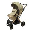 Belecoo ST1 portable baby stroller with reversible seat, adjustable canopy, and storage basket