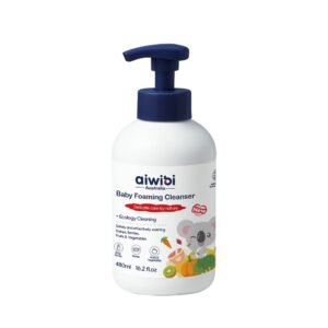 Aiwibi Australia Baby Foaming Cleanser 480ml Natural Cleaner for Baby Bottles Dishes Fruits and Vegetables