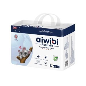 Aiwibi Australia Premium Baby Pants S size 44 pieces for babies weighing 3-6kg
