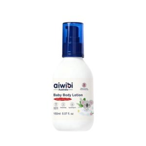 AIWIBI Baby Body Lotion 150ml with Camellia Seed Oil for moisturizing and protecting sensitive baby skin