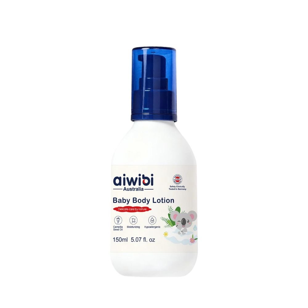 aiwibi-baby-body-lotion-camellia-seed-oil-150ml-main AIWIBI Baby Body Lotion 150ml with Camellia Seed Oil for moisturizing and protecting sensitive baby skin