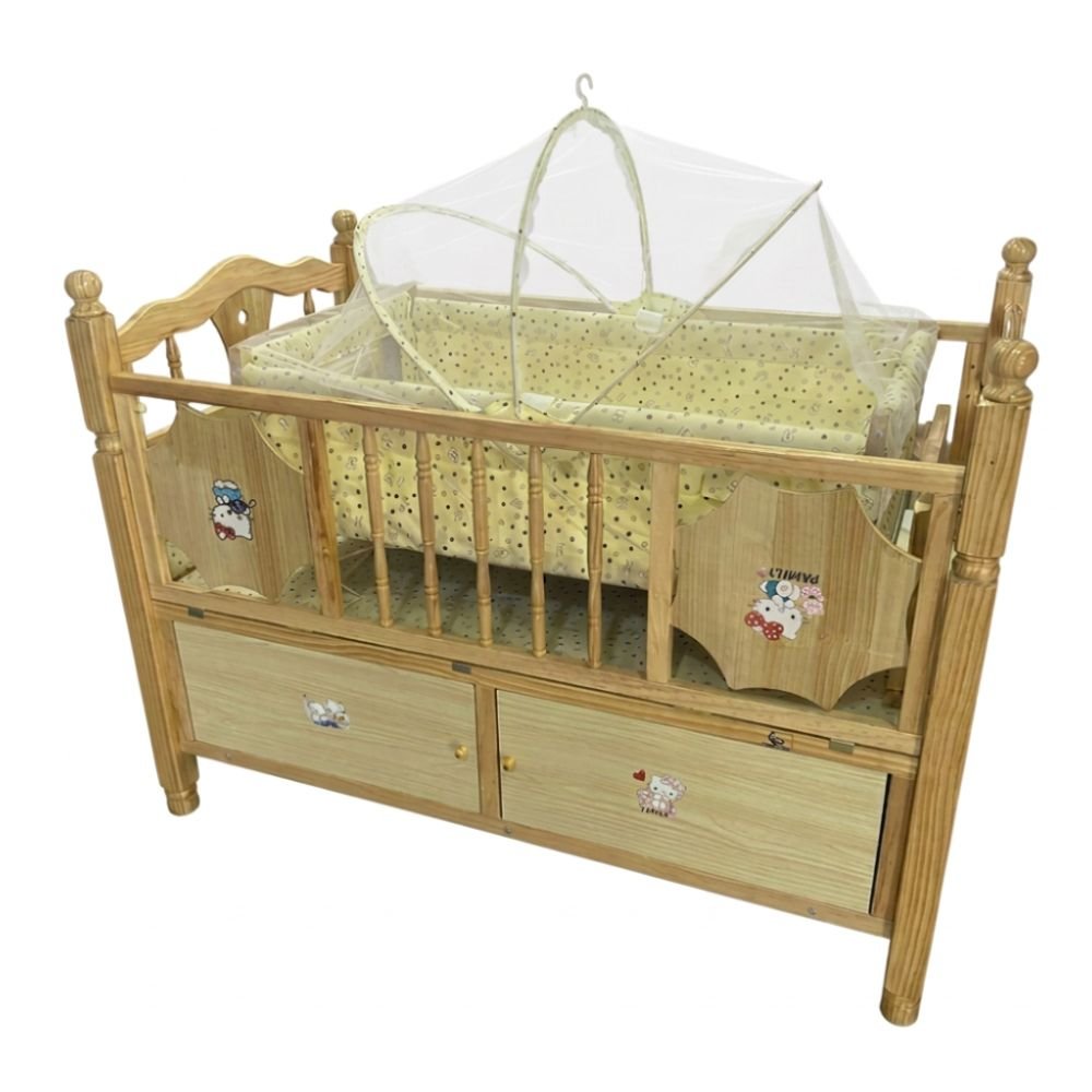 baby-wooden-cot-with-mosquito-net-storage-drawers-5