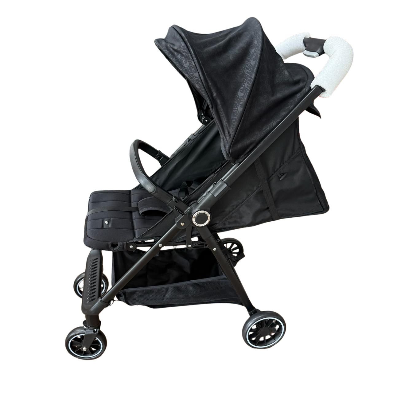 burbay-n9-premium-baby-stroller-black-side-view