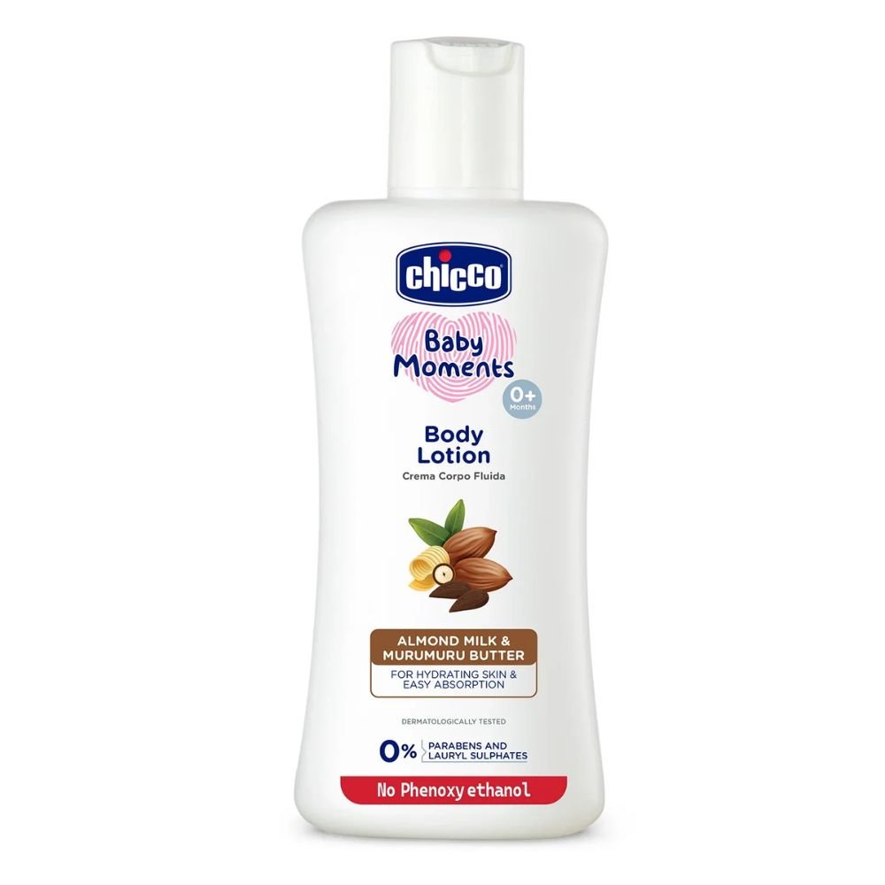 chicco-baby-moments-body-lotion-almond-milk-murumuru-butter-main Chicco Baby Moments Body Lotion with Almond Milk and Murumuru Butter for moisturizing delicate baby skin