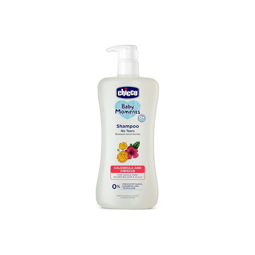 chicco-baby-moments-no-tears-shampoo-calendula-hibiscus-front Chicco Baby Moments No Tears Shampoo with Calendula & Hibiscus | Kids Kart Nepal