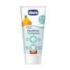 Chicco Tutti Frutti Fruit Mix Toothpaste 50ml for children aged 1-5 years with 1000ppm fluoride protection.