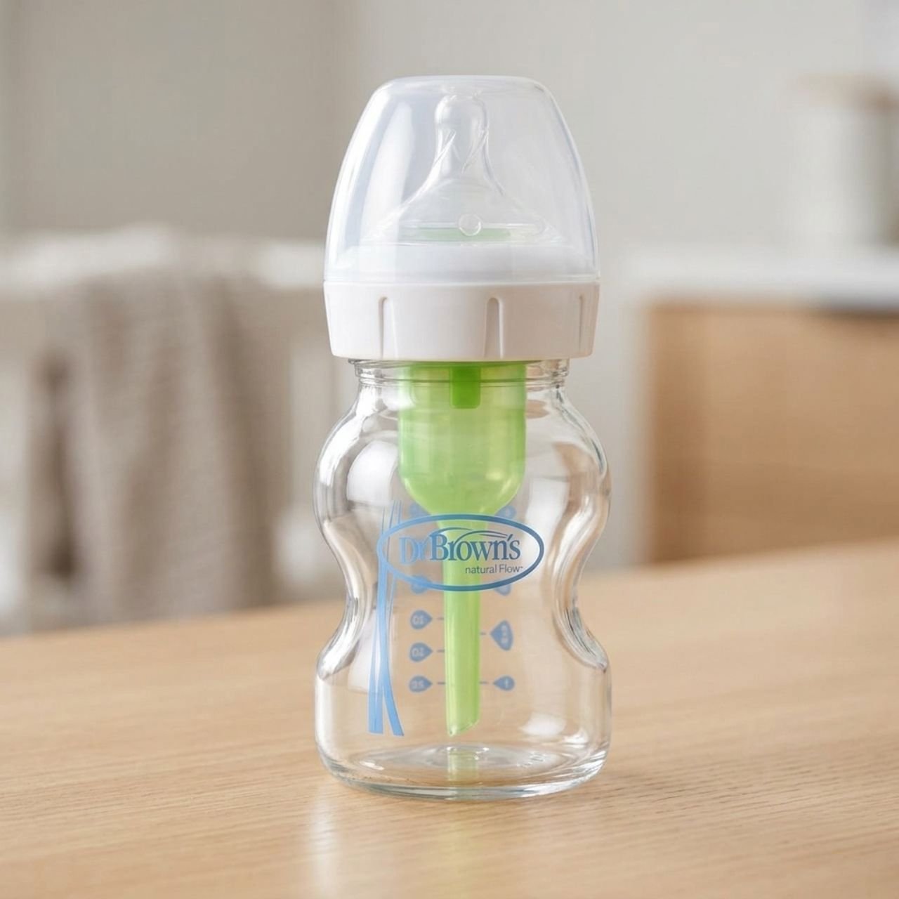 dr-browns-anti-colic-options-plus-wide-neck-glass-baby-bottle-150ml-main Dr Browns Anti Colic Options Plus Wide Neck Glass Baby Bottle 150ml 5oz