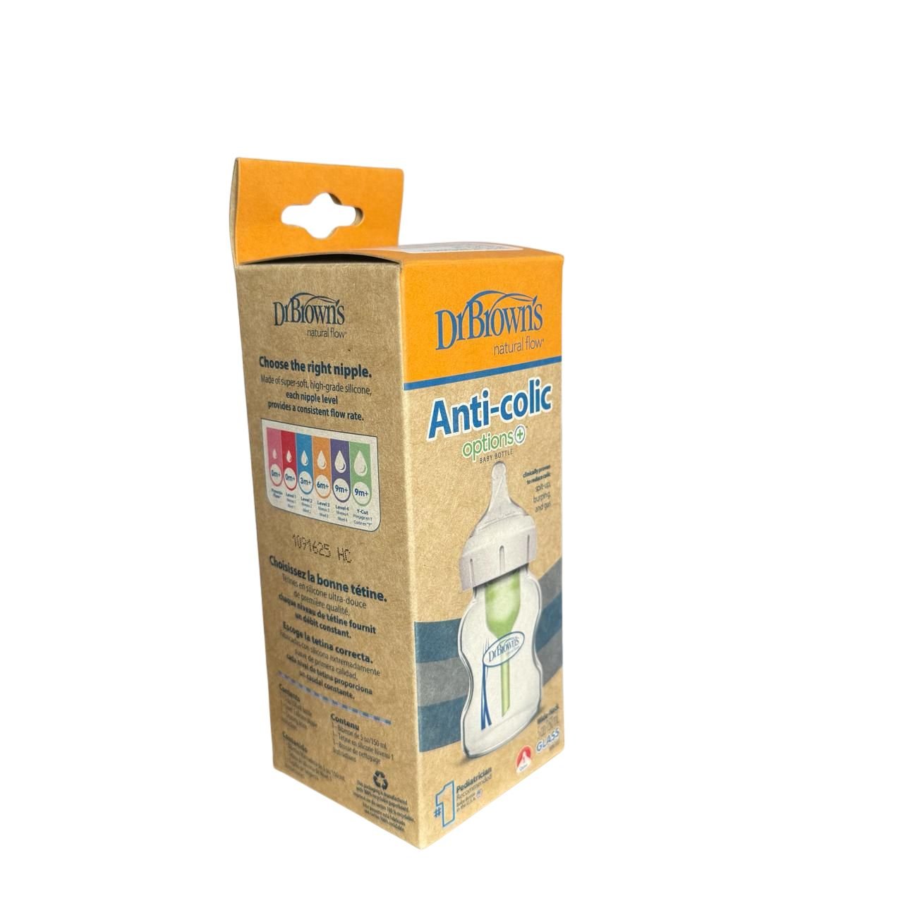dr-browns-anti-colic-options-plus-wide-neck-glass-baby-bottle-150ml-package2
