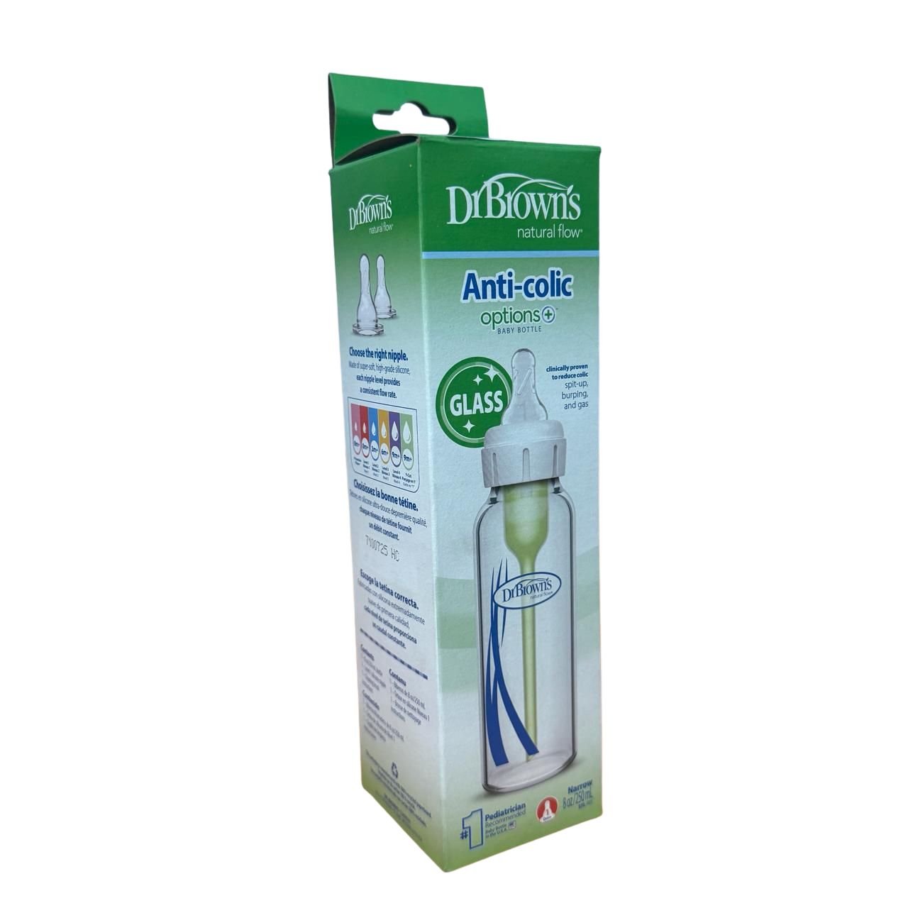 dr-browns-natural-flow-anti-colic-glass-baby-bottle-250ml-package-1