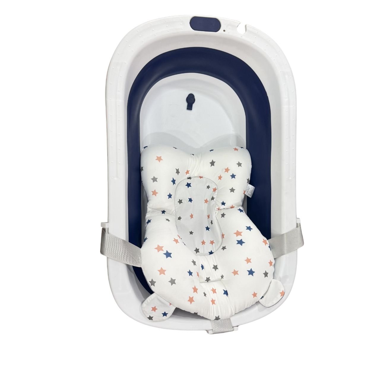 foldable-baby-bath-tub-with-cushion-white-blue-1