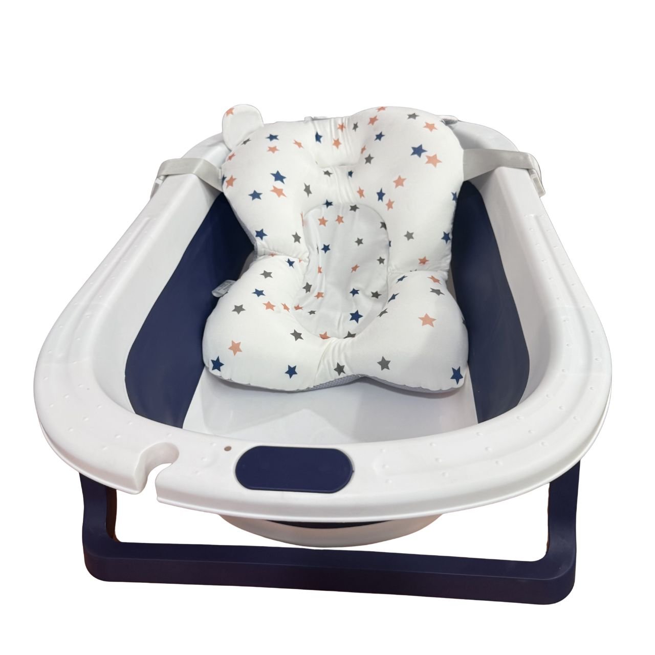 foldable-baby-bath-tub-with-cushion-white-blue-2
