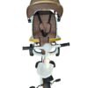 Kangbeiqi M008 4-in-1 Convertible Baby Tricycle Stroller with Parent Push Handle & Canopy