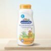 Kodomo Baby Powder Natural Soft Protection with Orange Peel Oil and Citronella Oil for gentle baby skincare.