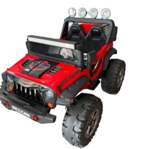 ORV Kids Electric Ride-On Jeep 12V Red Two Seater