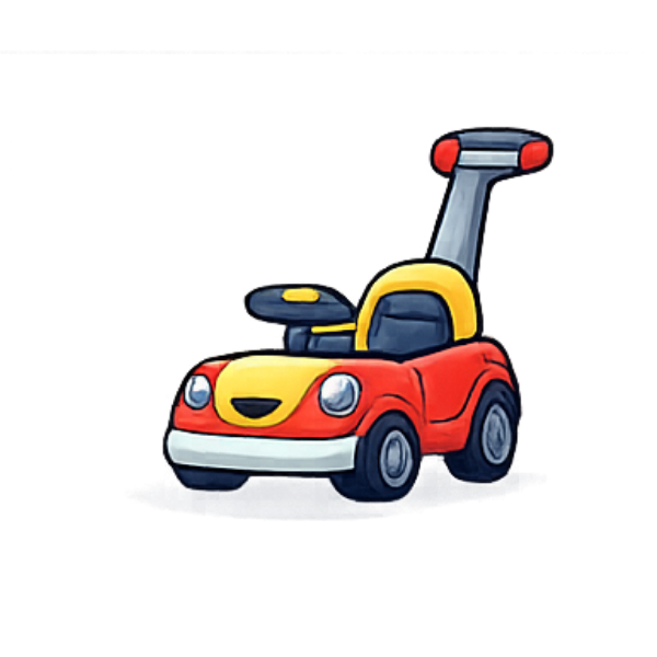 Baby push car icon for toddlers – Kids Kart Nepal