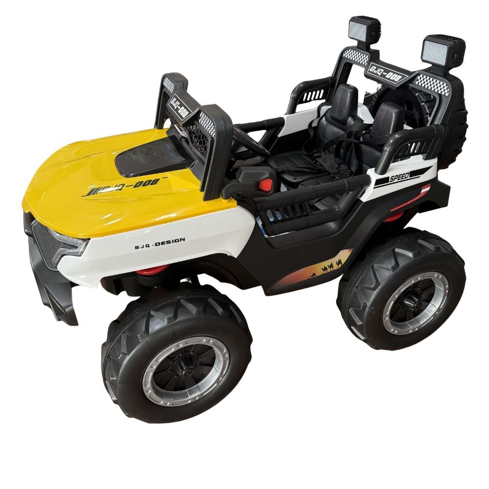bjq-008-2-seater-electric-ride-on-jeep-yellow-12v-kids-kart-nepal-1