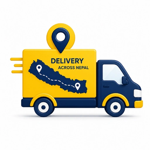 Delivery Across Nepal truck icon for baby ride-on toys – Kids Kart Nepal