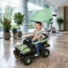 Kids Electric Push Car with Parent Push Handle and Canopy for Toddlers in Nepal