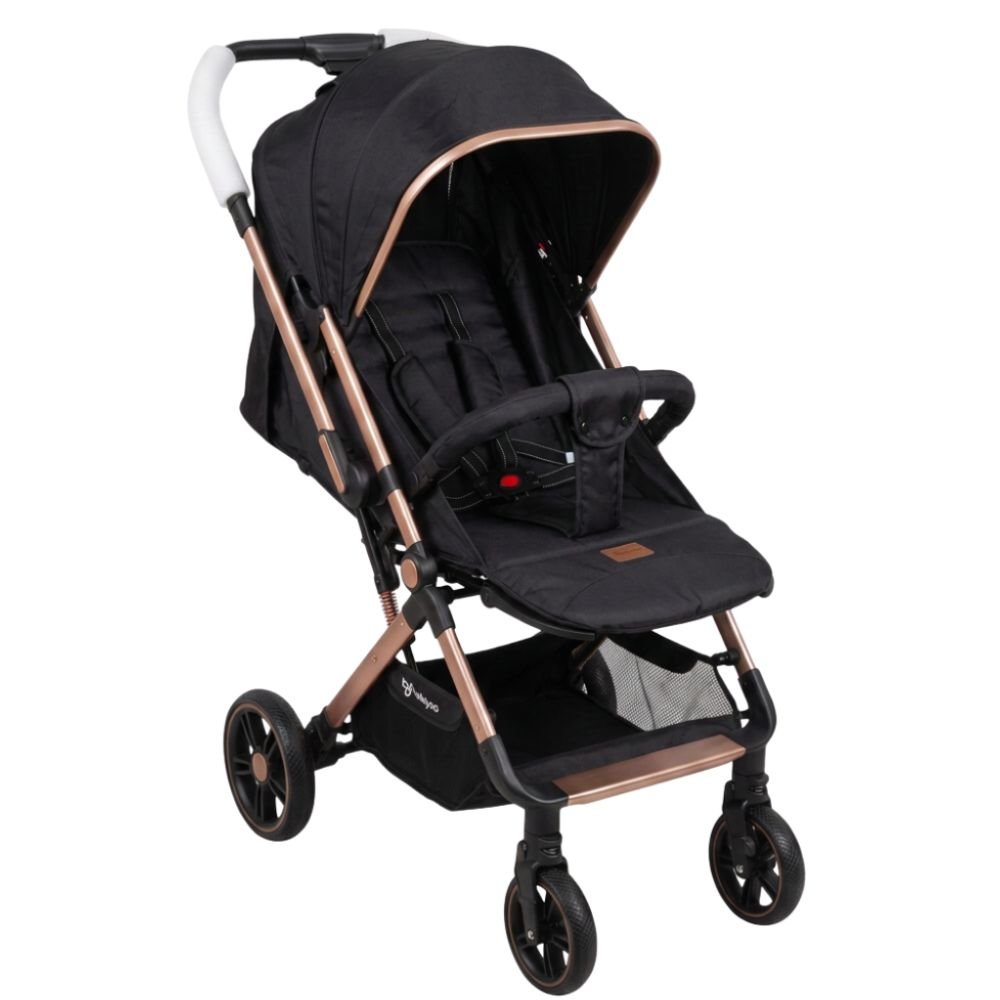 popypapa-d8-premium-baby-stroller-black-rose-gold-nepal-1