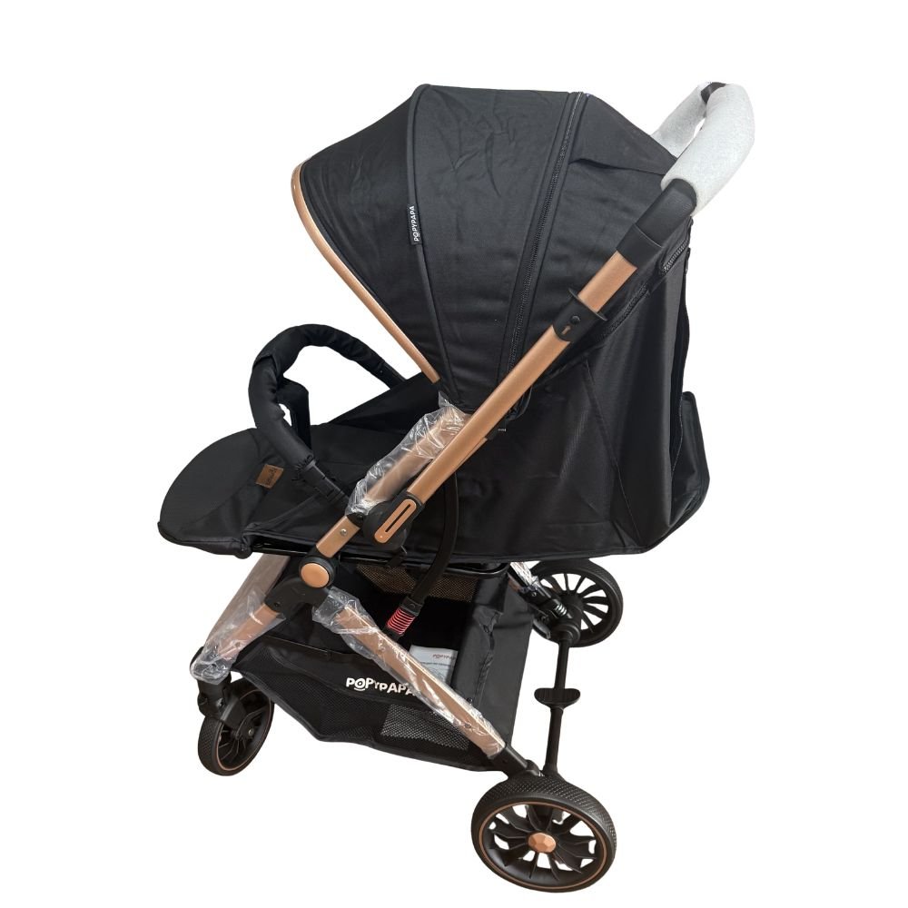 popypapa-d8-premium-baby-stroller-black-rose-gold-nepal-2