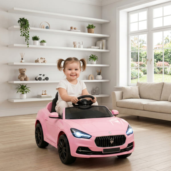 Child driving an electric ride-on car for children aged 2–4 years – Kids Kart Nepal